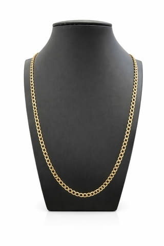 Златен ланец-6.98гр. - град Велико Търново | Колиета / Синджири / Медальони - снимка 1