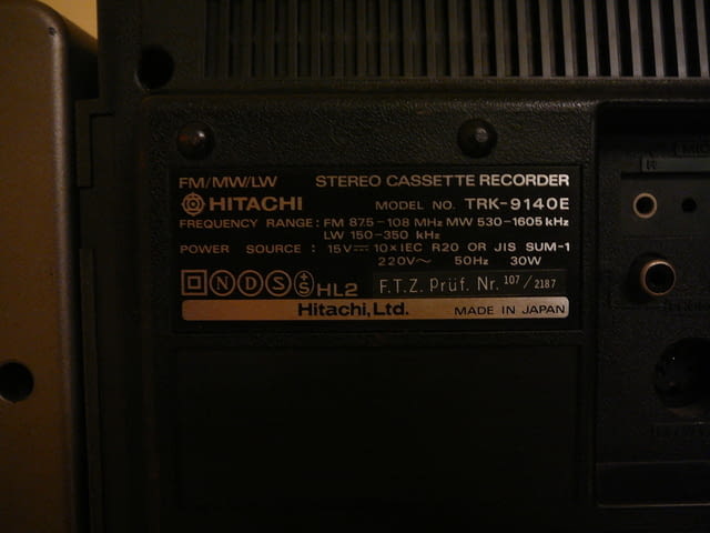 Hitachi trk-9140e - град Пазарджик | Ресийвъри / Усилватели - снимка 10