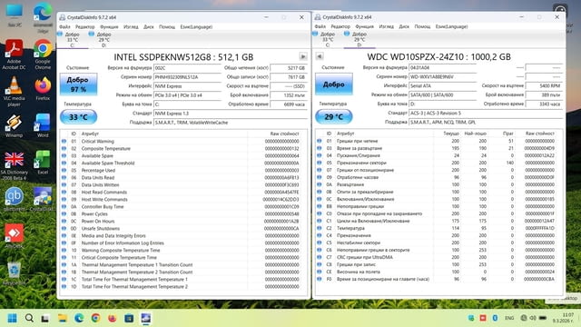Продавам Lenovo IdeaPad V15 G3 IAP/i5-1235U/16GB RAM/512GB NVMe/1TB SATA3 - снимка 9