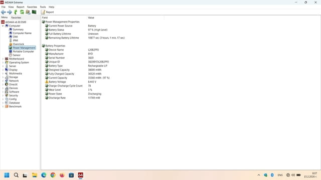 Продавам Lenovo IdeaPad V15 G3 IAP/i5-1235U/16GB RAM/512GB NVMe/1TB SATA3 - снимка 11