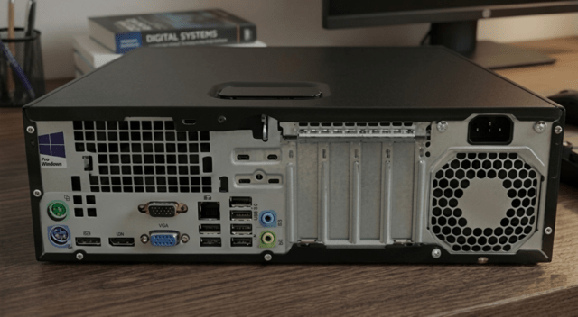 Продавам компютър HP EliteDesk 800 G2 SFF /i5-6500/16GB DDR4/SSD 256GB +1TB HDD - снимка 4