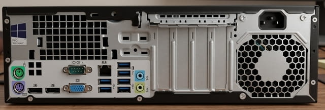Продавам компютър HP EliteDesk 800 G2 SFF /i5-6500/16GB DDR4/SSD 256GB +1TB HDD - снимка 5