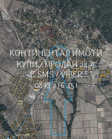 Кодг 61333. Парцел 710м2 в кв. Момина баня, прекрасно място за вила или къща за гости, с права и обр - снимка 3