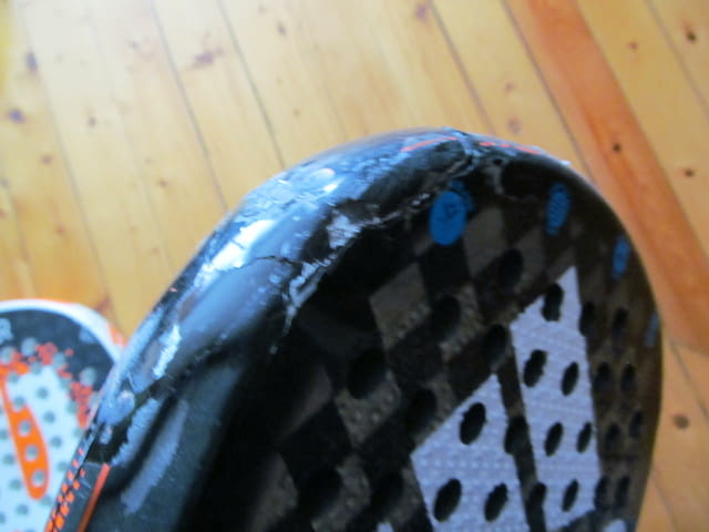 Две ракети плажен тенис падел бал Adidas Wilson игра хилки употребявани забележки забавление навън - снимка 6