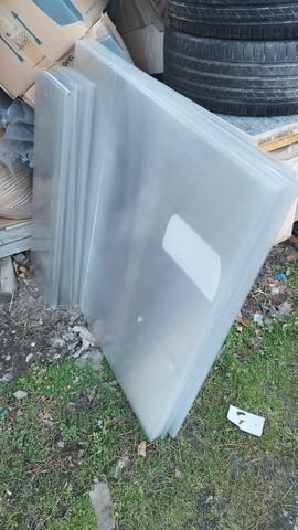 Поликарбонат - Каналчест поликарбнат парчета 93/100 - 93/70см - снимка 4