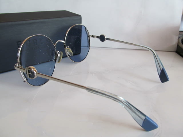 Слънчеви очила Furla модерни дамски маркови мода стил кокетнa кръгли стилни актуални момичета секси - снимка 3