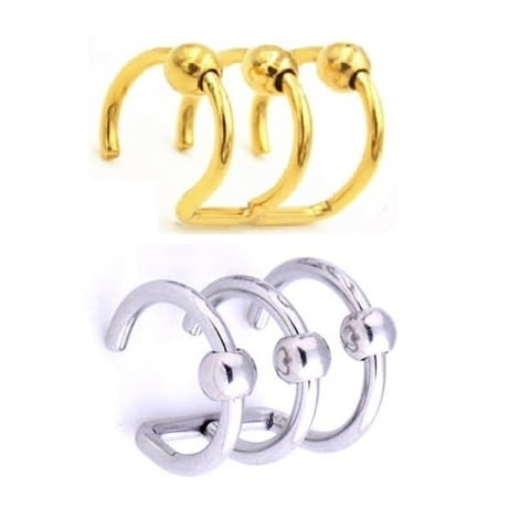 Фалшива обица за поставяне на хрущяла на ухото - city of Sofia | Earrings - снимка 5