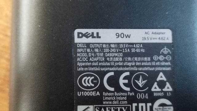 Dell модел DA90PM130 Захранване - адаптер за лаптоп, град София | Части / Аксесоари - снимка 6