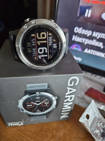 Garmin Fenix 5 Мултиспорт GPS часовник - city of Vidin | Watches - снимка 1