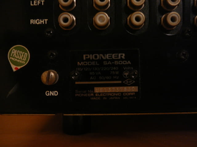 Pioneer sa-500a i tx-500 - град Пазарджик | Ресийвъри / Усилватели - снимка 9