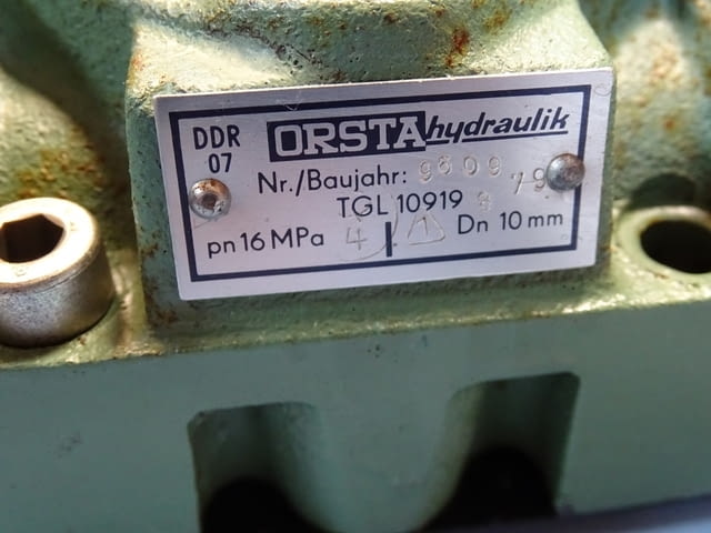 Хидравличен разпределител ORSTA TGL10919 Hydraulic Valve с една бобина WS4 220V - снимка 4