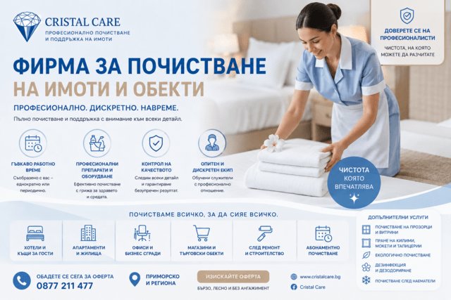 Фирма за почистване Приморско - град Приморско | Други - снимка 1