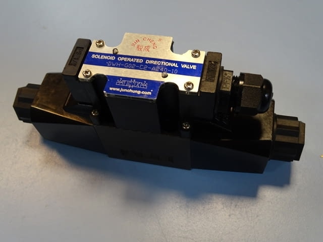 Хидравличен разпределител JUN CHENG DWH-GO2-C2-A240-10 directional valve 220V - снимка 8