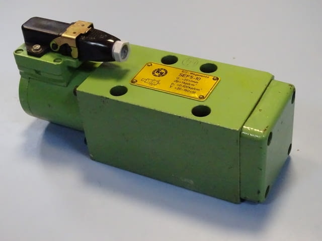Хидравличен разпределител Hydraulik Ring SEF5-10 solenoid directional valve 24VDC - снимка 3