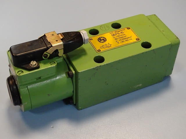 Хидравличен разпределител Hydraulik Ring SEF5-10 solenoid directional valve 24VDC - снимка 8