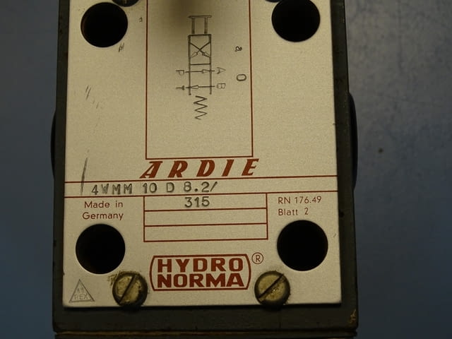 Хидравличен разпределител HYDRONORMA 4WMM10D8.2/315 directional valve - снимка 2