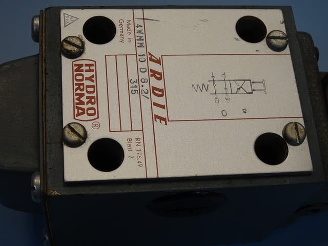 Хидравличен разпределител HYDRONORMA 4WMM10D8.2/315 directional valve - снимка 8