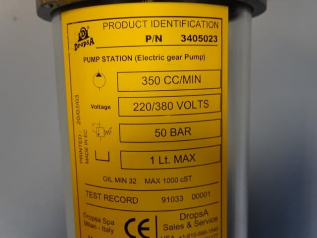 Смазочна помпа DropsA 340523 Gear lubrication Station Pump, град Пловдив | Промишлено Оборудване - снимка 6