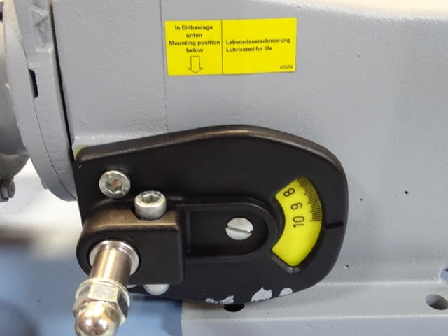 Вариаторен мотор редуктор STOBER typ R17-1088 Variable Gear Motor 0.37kW - снимка 5