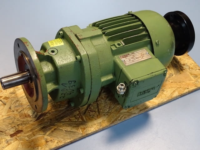 Мотор редуктор Flender Himmel ZF90-M1C/4 Industrial Gear Motor 0.55kW - снимка 3