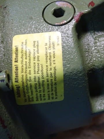 Мотор редуктор Flender Himmel ZF90-M1C/4 Industrial Gear Motor 0.55kW - снимка 8