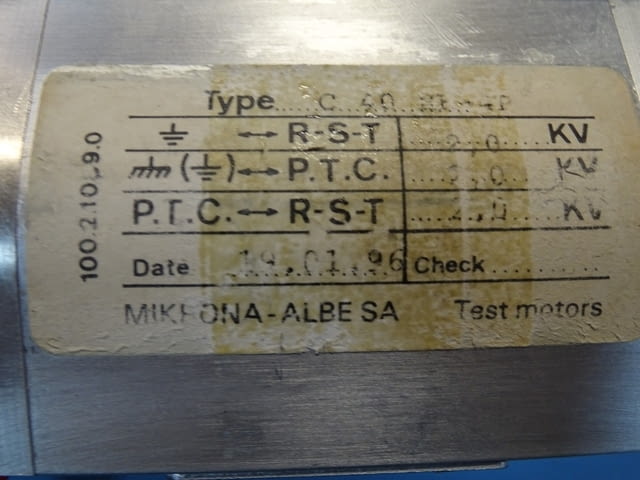 Шпиндел MICRON 168.5.0101.0 Precision Electric Spindle 24V 1500min-1 - снимка 8