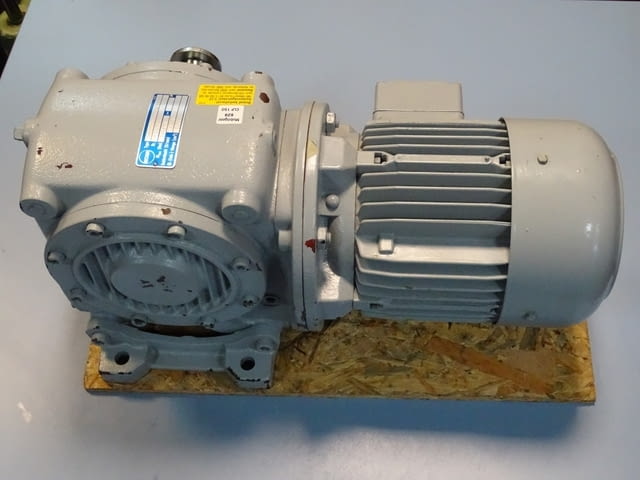 Мотор редуктор Loher ANCA-090SB-42C STOBER DVW3-3017-100/140-4/2 380V - снимка 2