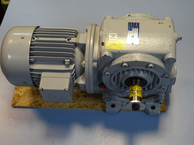 Мотор редуктор Loher ANCA-090SB-42C STOBER DVW3-3017-100/140-4/2 380V - снимка 5