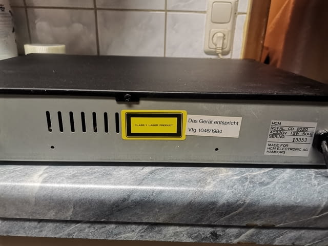 HCM Royal CD-2020 (CD Player) - село Куклен | Аудиосистеми - снимка 5