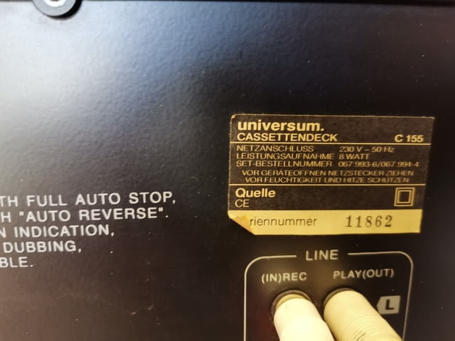 Universum EQ-155, C-155, V-155 - село Куклен | Аудиосистеми - снимка 10