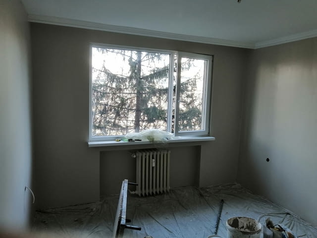 Шпакловка на апартаменти 10€ кв. м с матеряла. Боядисване с латекс на жилища 3€\м 2ръце с матеряла. - снимка 2