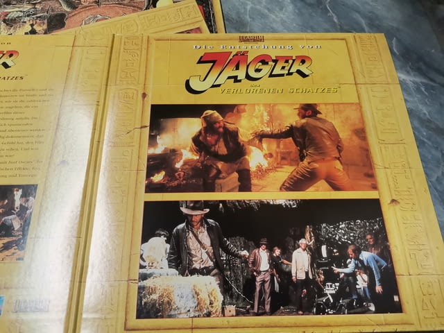 Indiana Jones Trilogie (Harrison Ford, Sean Connery) PAL Collector's Set Box Laserdisc - снимка 5