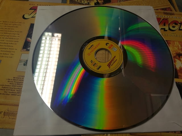 Indiana Jones Trilogie (Harrison Ford, Sean Connery) PAL Collector's Set Box Laserdisc - снимка 9