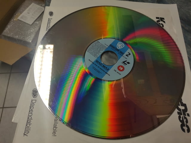 Mad Max 1 Laserdisc - Mel Gibson - village Kuklеn | Movies - снимка 4