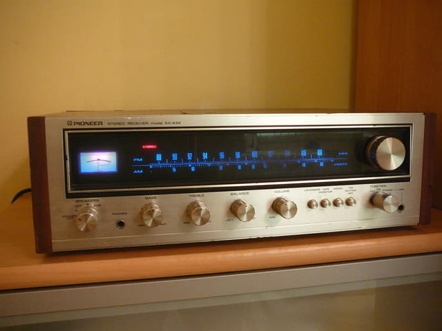 Pioneer sx-434 - град Пазарджик | Ресийвъри / Усилватели - снимка 2