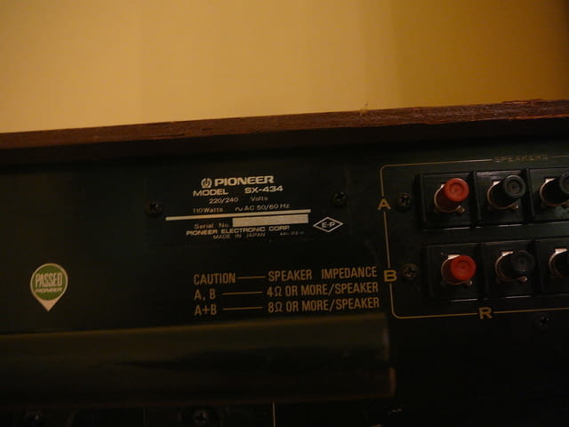 Pioneer sx-434 - град Пазарджик | Ресийвъри / Усилватели - снимка 8