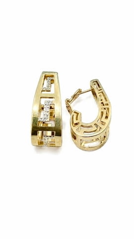 Златни обеци-8.48гр. - city of Veliko Tarnovo | Earrings - снимка 1