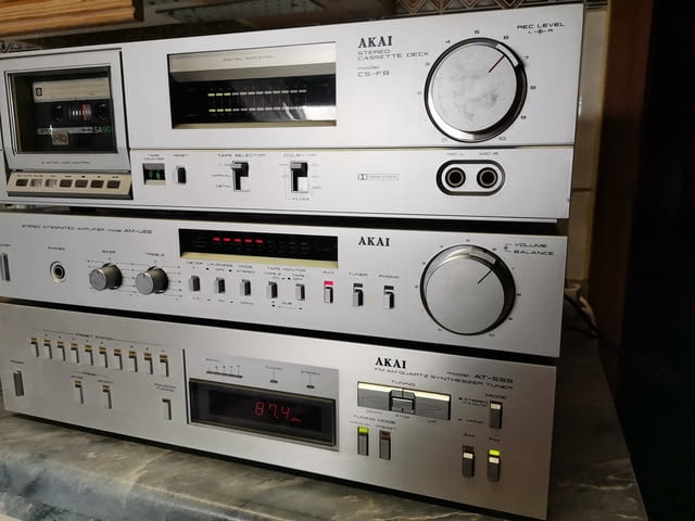 Akai cs-f9, Akai am-u22, Akai at-s55 AKAI, Other, Tuner - village Kuklеn | Audio Systems - снимка 5