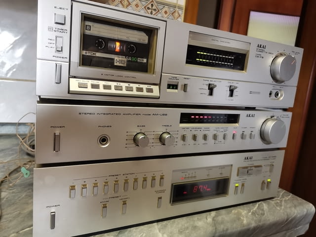 Akai cs-f9, Akai am-u22, Akai at-s55 AKAI, Other, Tuner - village Kuklеn | Audio Systems - снимка 6