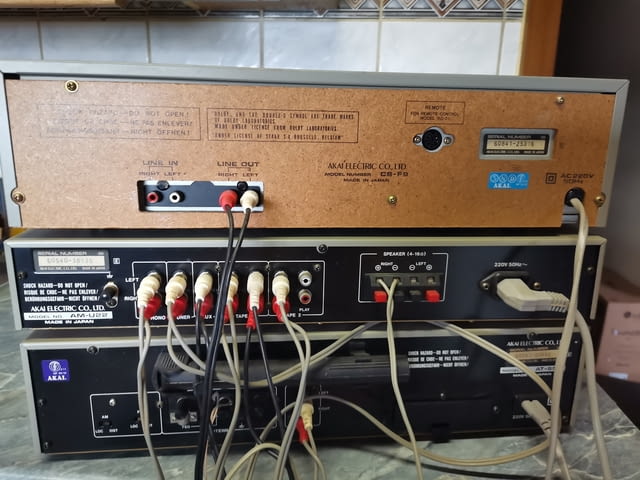 Akai cs-f9, Akai am-u22, Akai at-s55 AKAI, Other, Tuner - village Kuklеn | Audio Systems - снимка 9