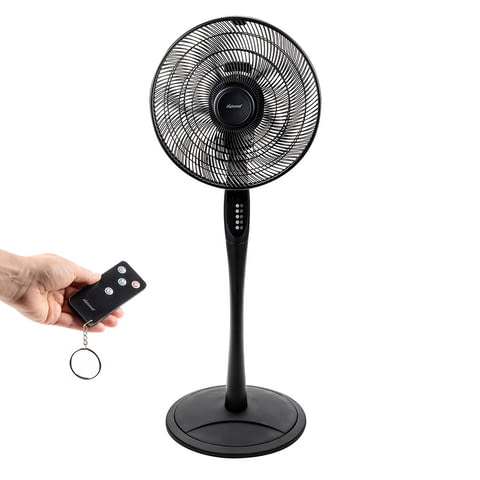 Вентилатор на стойка 16''Diplomat DX-555RC 2в1, 55W, Wi-Fi, таймер, височина 72/124.5 cm - снимка 4