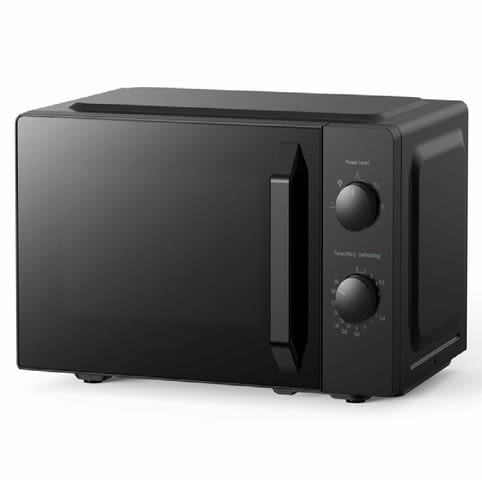 Микровълнова фурна Muhler, MO-5055, 20L, черна механична, city of Sandanski