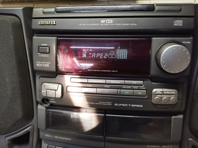 Aiwa NSX-V 210 Compact System Micro Hi-Fi - village Kuklеn | Audio Systems - снимка 3