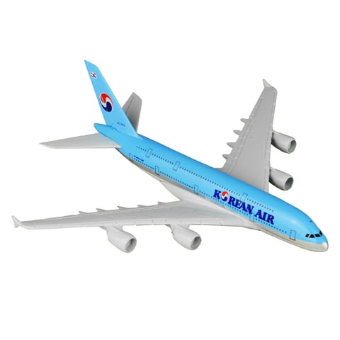 Еърбъс 380 самолет модел макет Korean Air метален A320 Южна Корея Азиатски пътнически класни превози - снимка 5