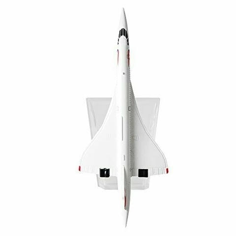 Concorde самолет модел макет метален British Airways Конкорд свръхзвуков пътнически бърз полет Max 2 - снимка 3