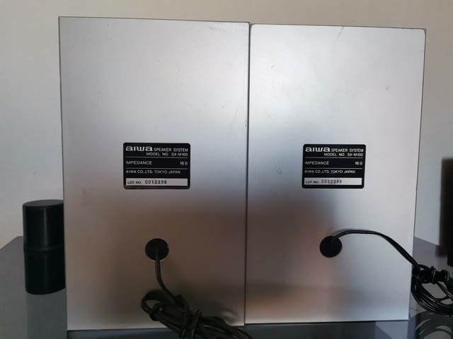 AIWA 2 way speaker pair set SX-M100 - село Куклен | Микрофони / Тонколони - снимка 3