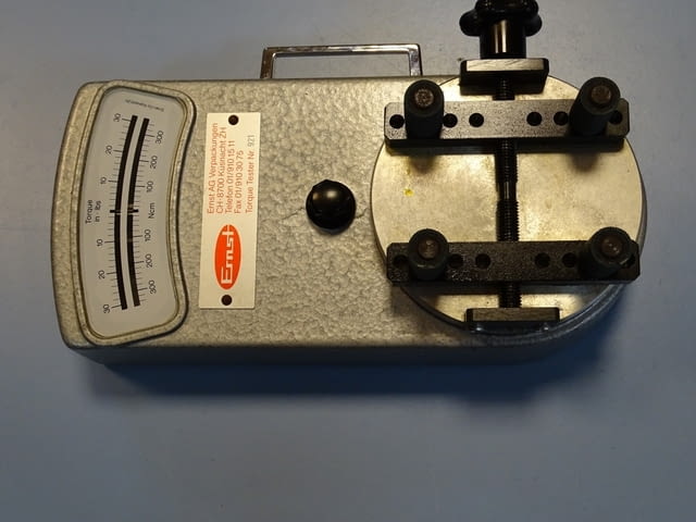 Силомер Ernst Torque tester №921/№911 300-0-300Ncm/50-0-50Ncm - снимка 7