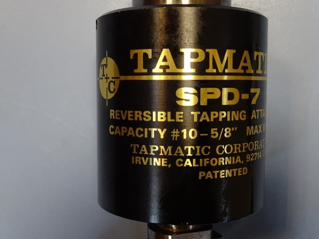 Реверсивна резбонарезна глава TAPMATIC SPD-7 reversible tapping attachment - снимка 2