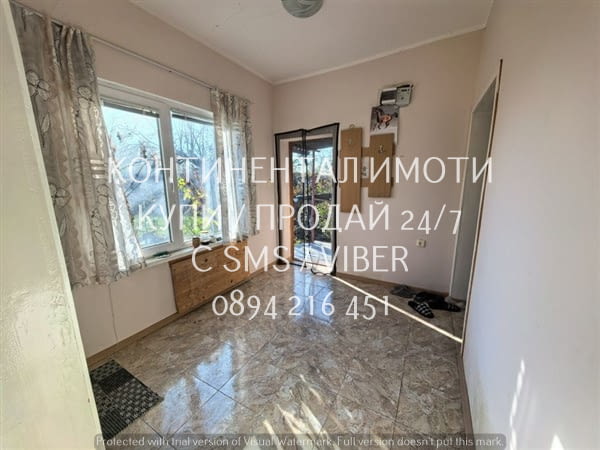 Код 63194. Едноетажна тухлена къща 50м2 с огромен двор(1600м2./1370м2.по скица) и плодороден, с разл - снимка 10