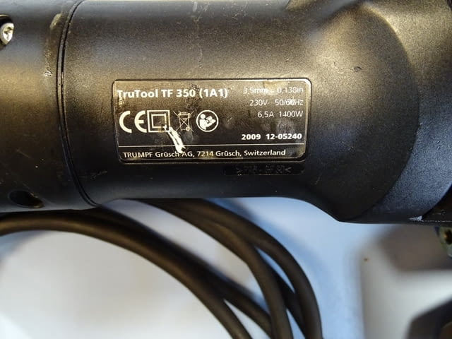 Фалцова машина TRUMPF TRU TOOL TF350 crimping mashine 230V 50/60Hz - снимка 3
